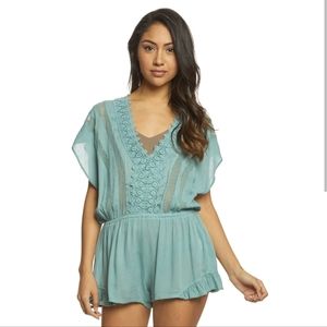 O'Neill shay swim coverup romper size XL